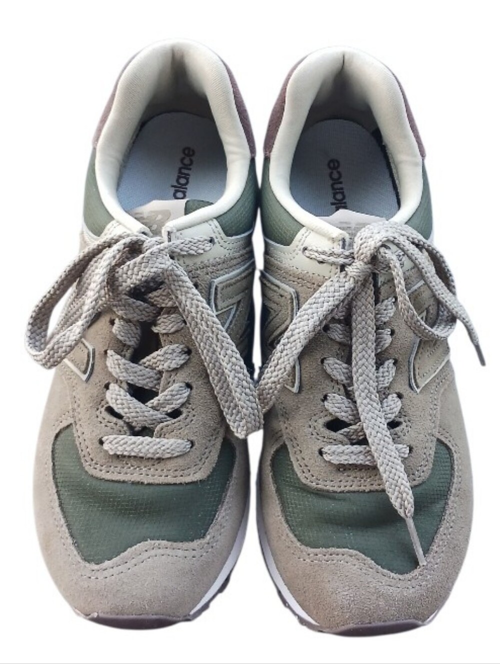 New Balance 574 Lifestyle Sneaker Olive - Picture 3 of 15